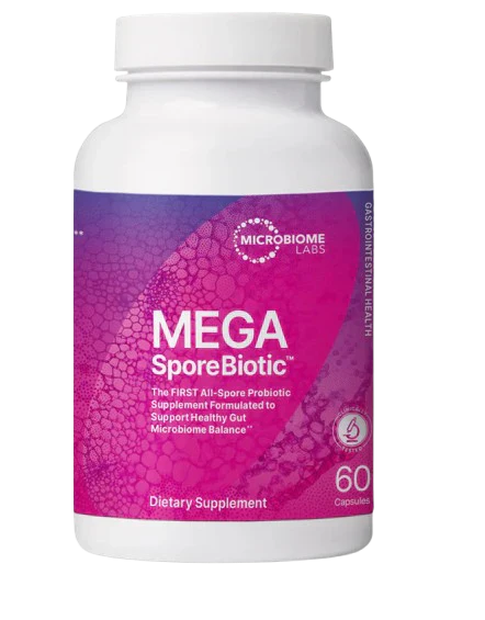 MegaSporeBiotic Probiotics for Women & Men.
