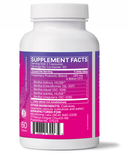 MegaSporeBiotic Probiotics for Women & Men.